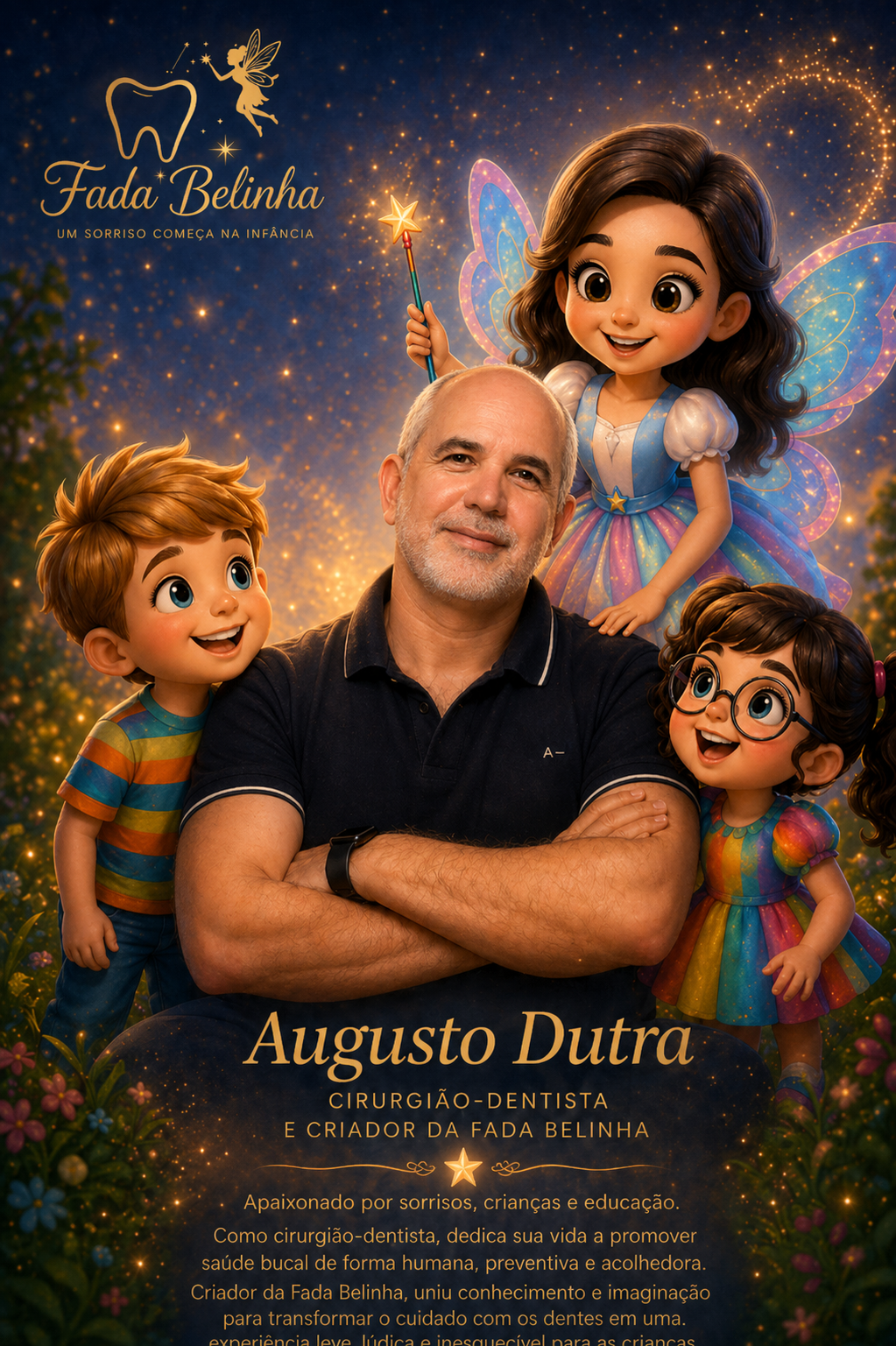 Dr. Augusto Dutra — Cirurgião-Dentista e criador da Fada Belinha
